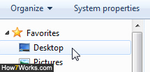 Launch Explorer and navigate to another folder